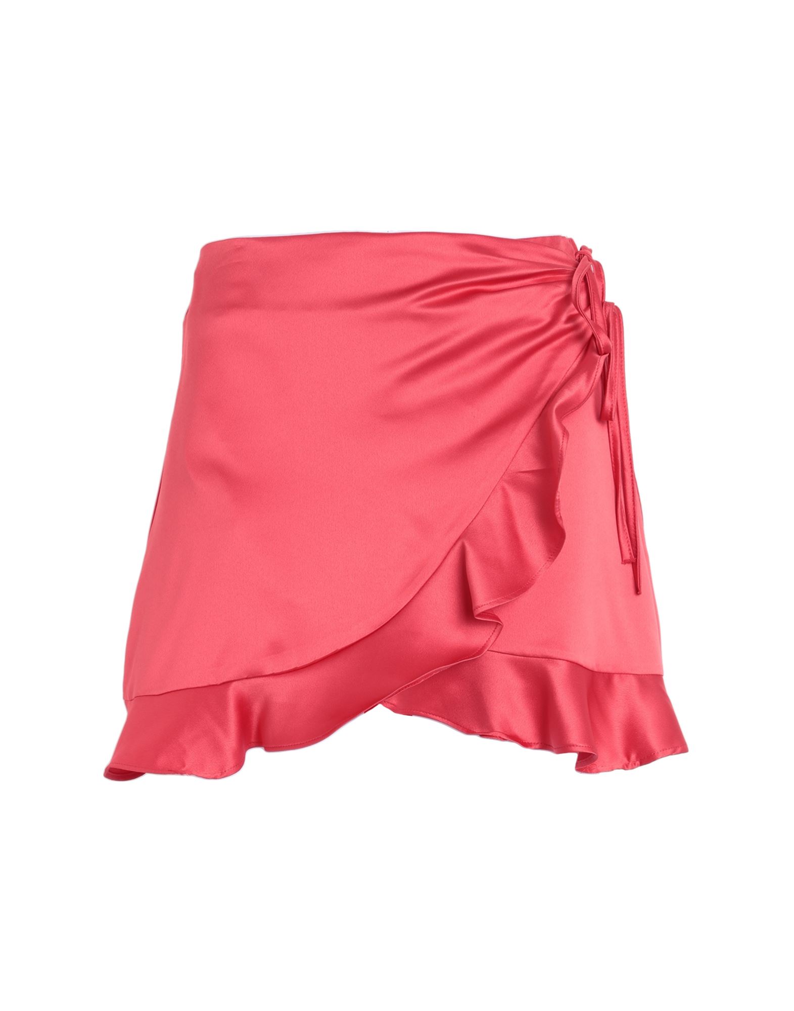 Topshop Mini Skirts In Red