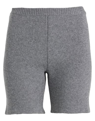 Magda Butrym Woman Shorts & Bermuda Shorts Grey Size 8 Wool