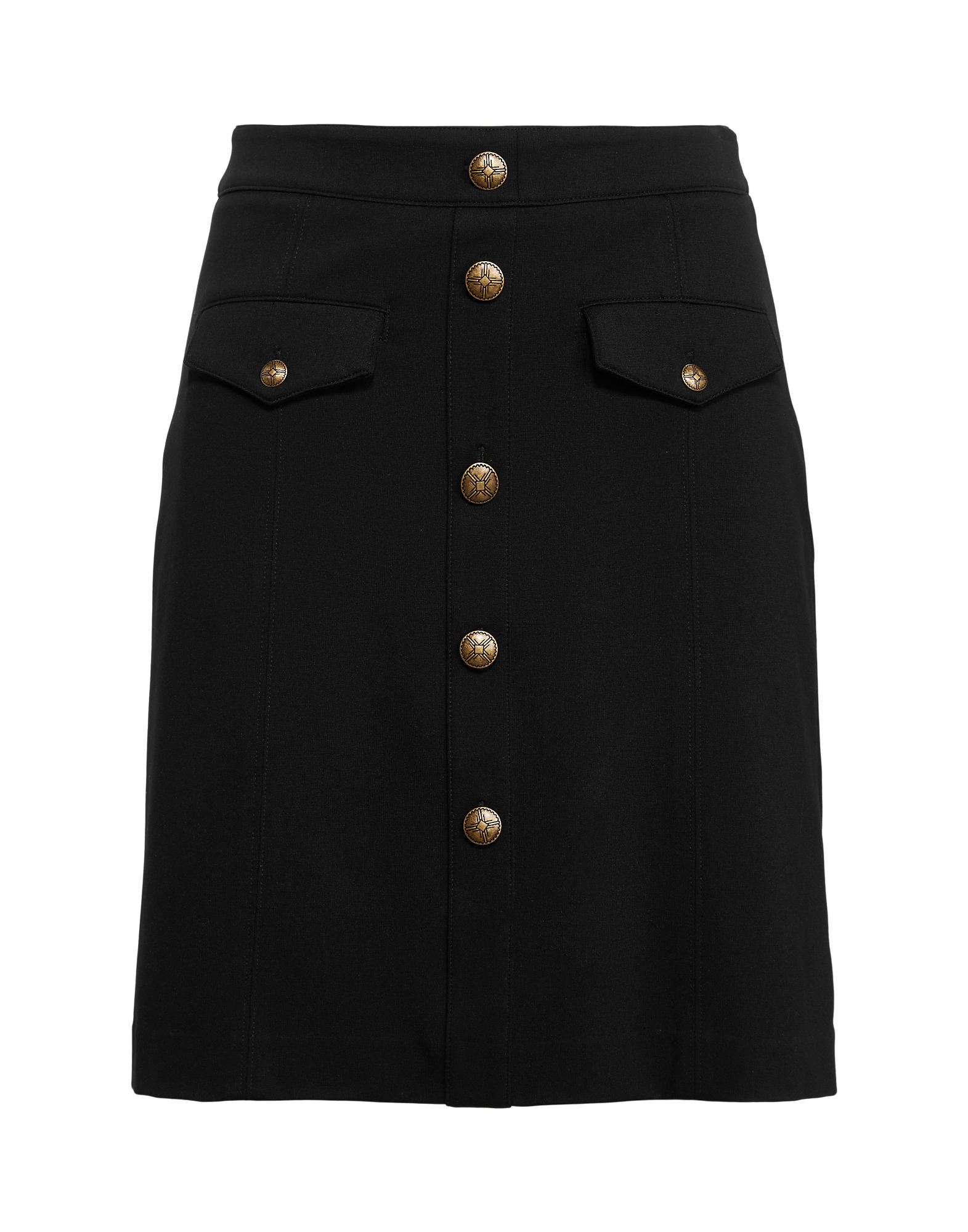 Lauren Ralph Lauren Mini Skirts In Black | ModeSens