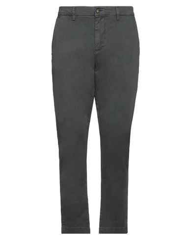 Shop Impure Man Pants Lead Size 38 Cotton, Elastane In Grey