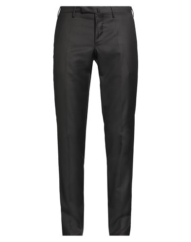 Incotex Man Pants Dark Brown Size 40 Wool