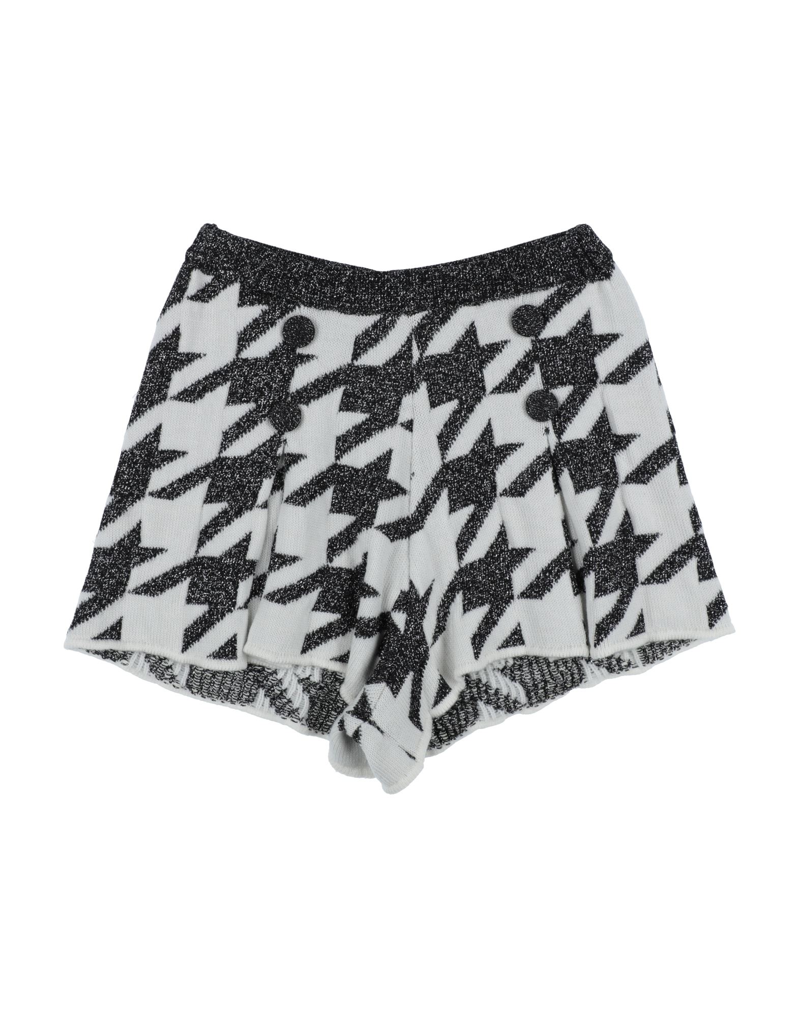 Shop Simonetta Toddler Girl Shorts & Bermuda Shorts Black Size 4 Acetate, Polyester, Polyamide, Virgin Wo