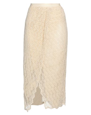 Isabel Marant Woman Midi Skirt Ivory Size 2 Cotton In White