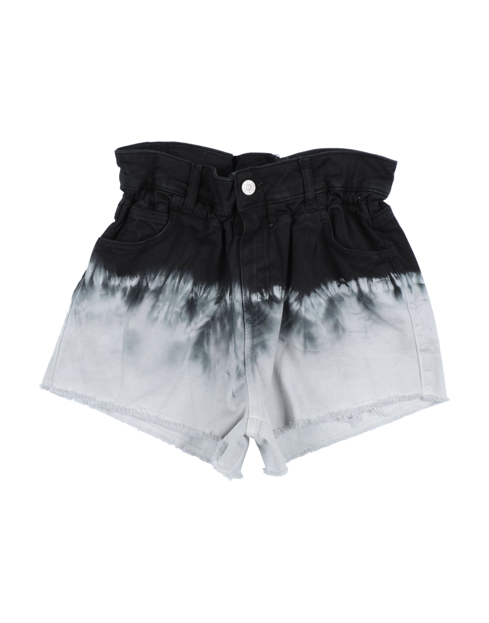 Marc Ellis Babies'  Toddler Girl Shorts & Bermuda Shorts Black Size 4 Cotton, Elastane