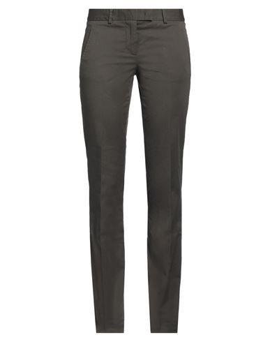 Jacob Cohёn Woman Pants Dark Brown Size 8 Cotton, Elastane In Gray