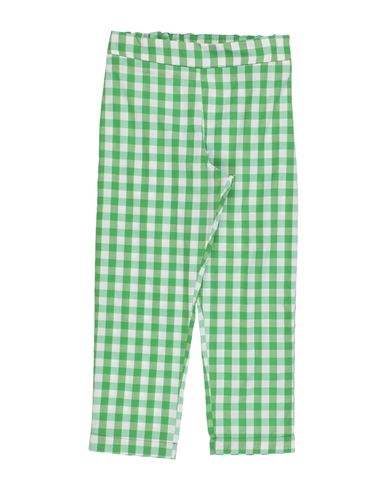 Mariuccia Babies'  Toddler Girl Pants Green Size 6 Cotton, Pes - Polyethersulfone