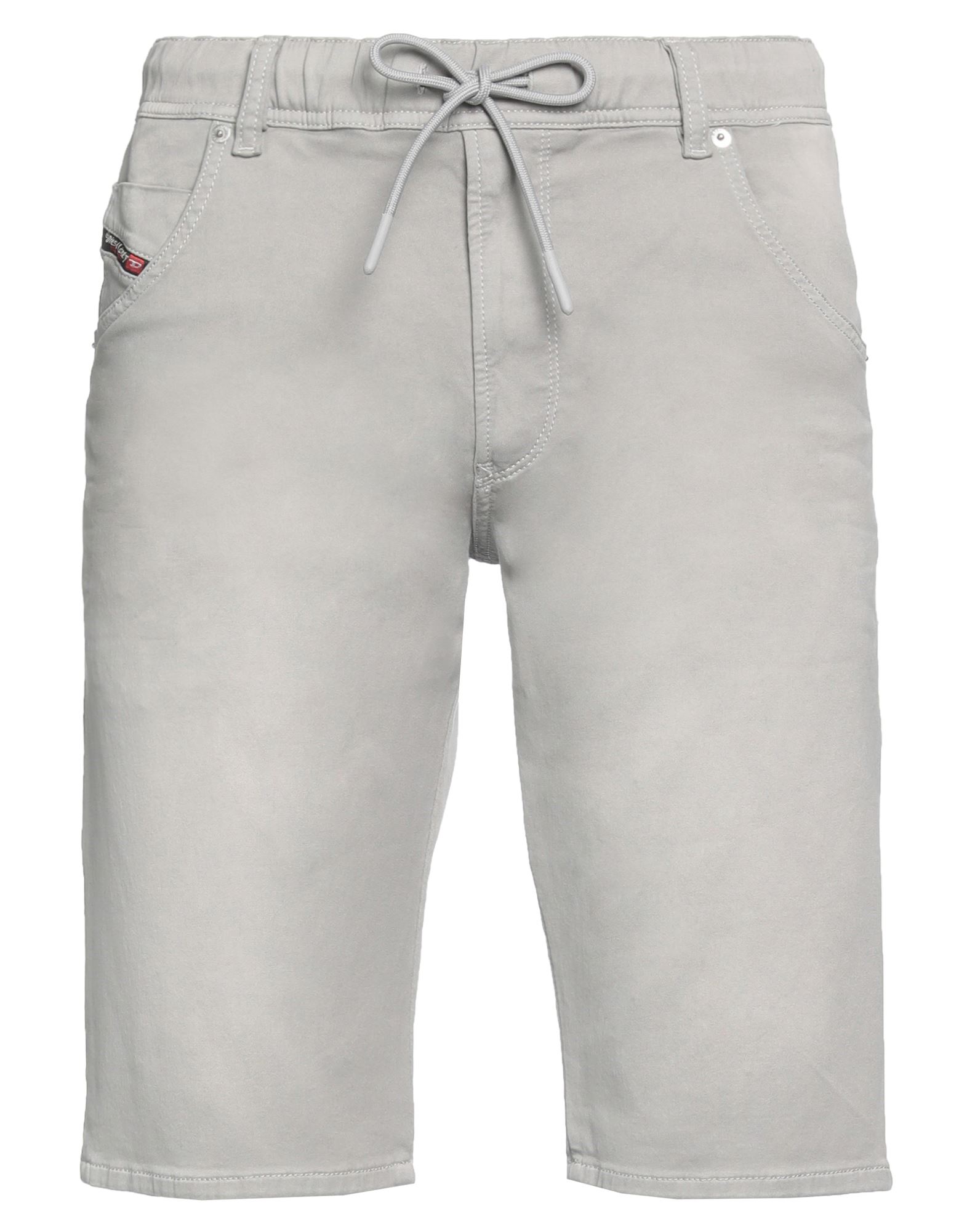Diesel Man Shorts & Bermuda Shorts Light Grey Size 34 Cotton, Polyester, Elastane