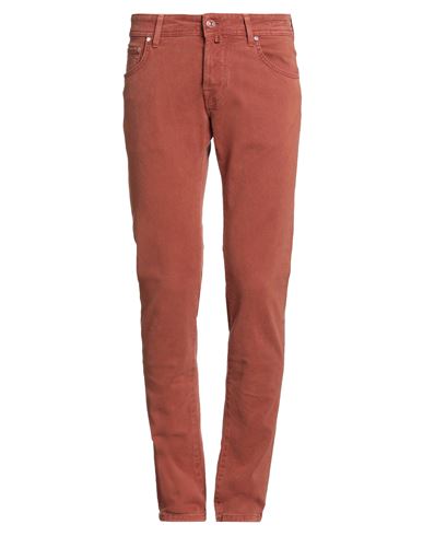 Jacob Cohёn Man Jeans Rust Size 31 Cotton, Elastane, Polyester