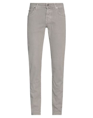 Jacob Cohёn Man Pants Light Grey Size 33 Cotton
