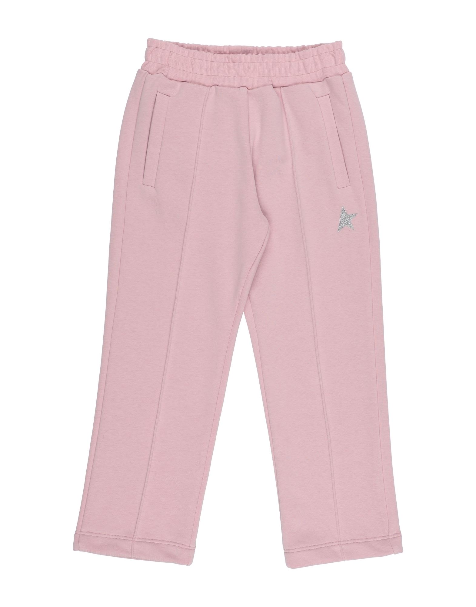Shop Golden Goose Toddler Girl Pants Pink Size 6 Cotton, Polyester, Elastane