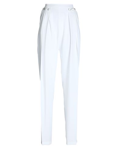 Elisabetta Franchi Woman Pants White Size 6 Polyester