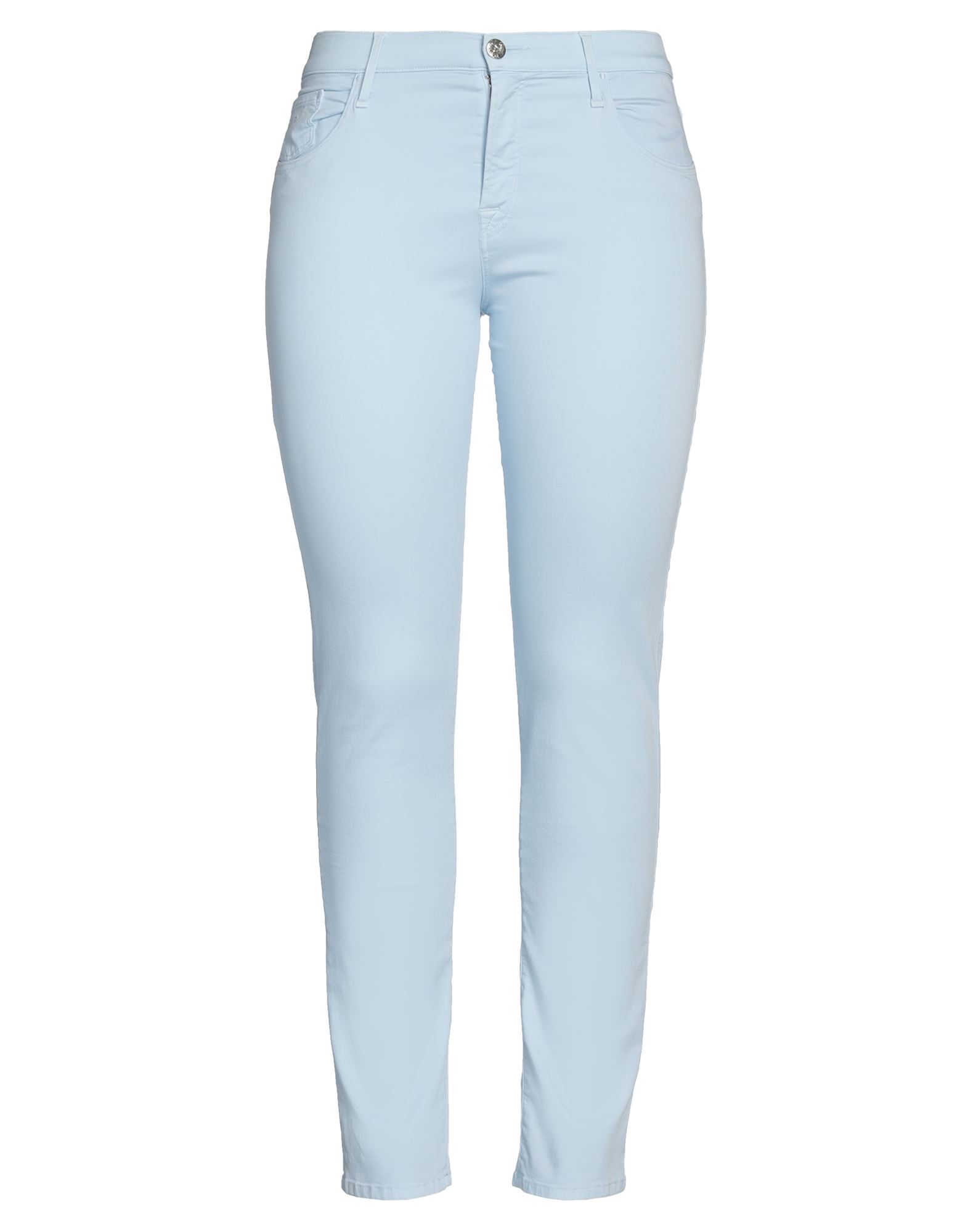 Shop Jacob Cohёn Pants In Sky Blue