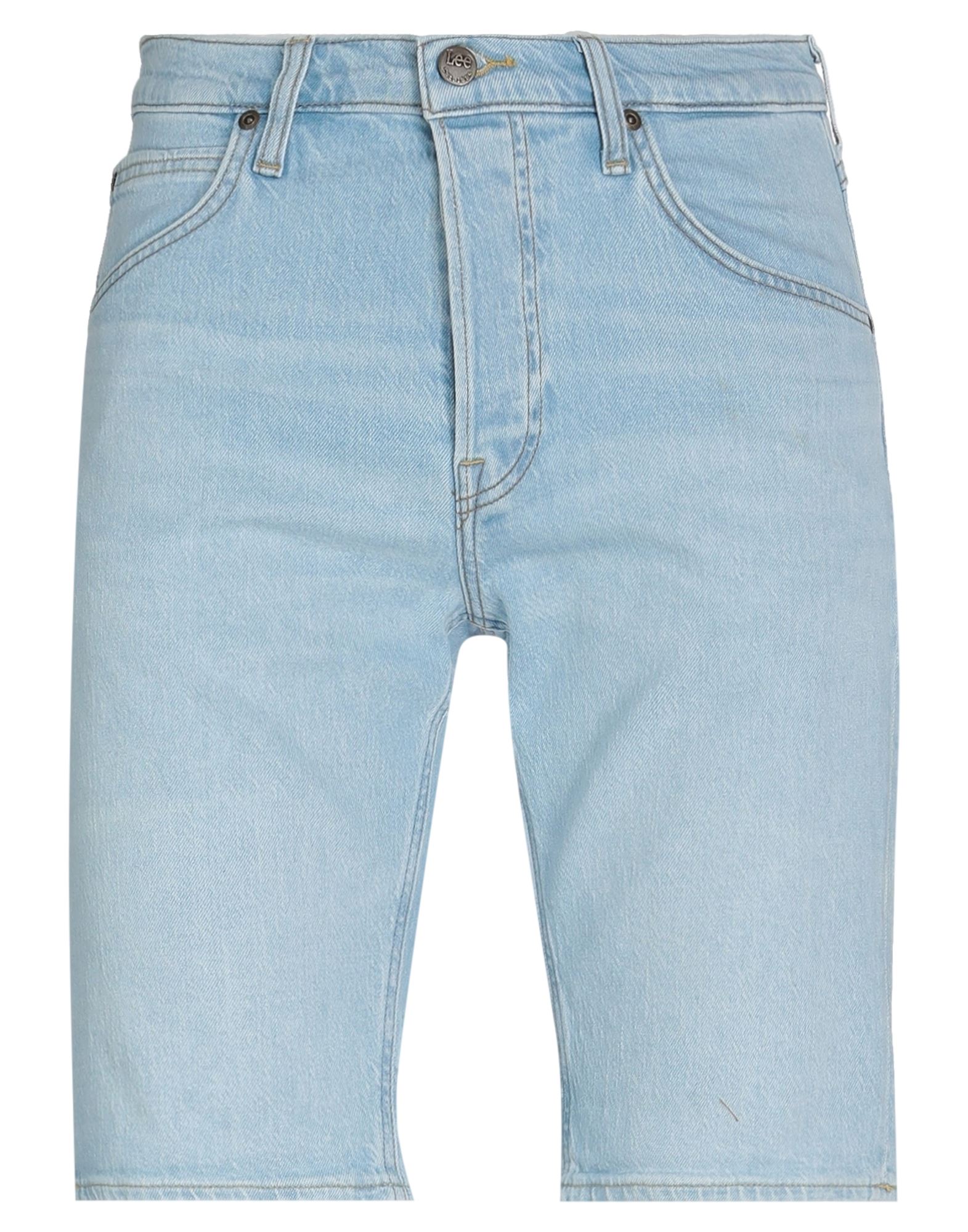 Lee Man Denim Shorts Blue Size 29 Cotton, Elastomultiester, Elastane