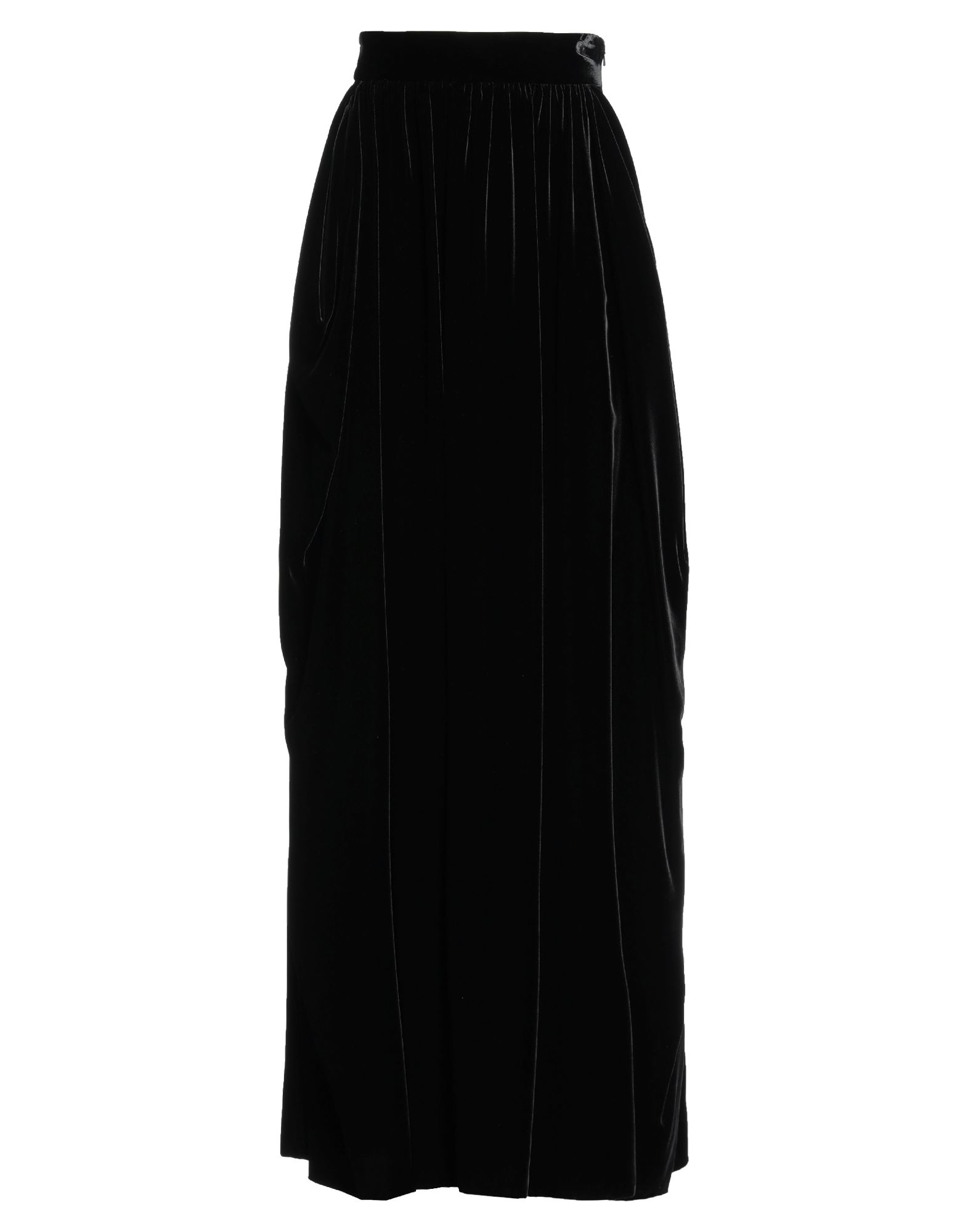 Alberta Ferretti Long Skirts In Black