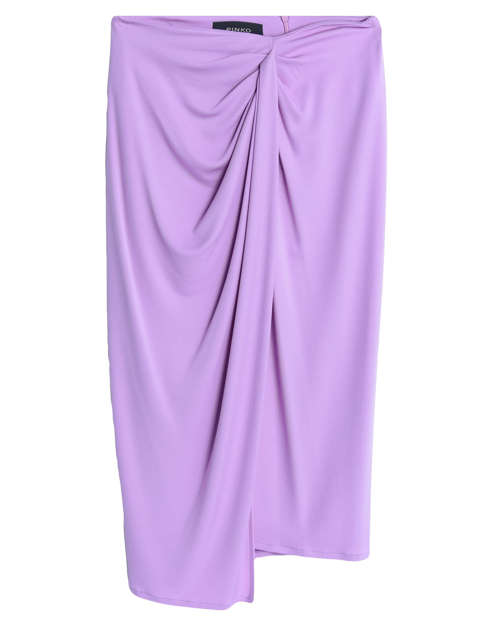 Pinko Midi Skirts In Purple