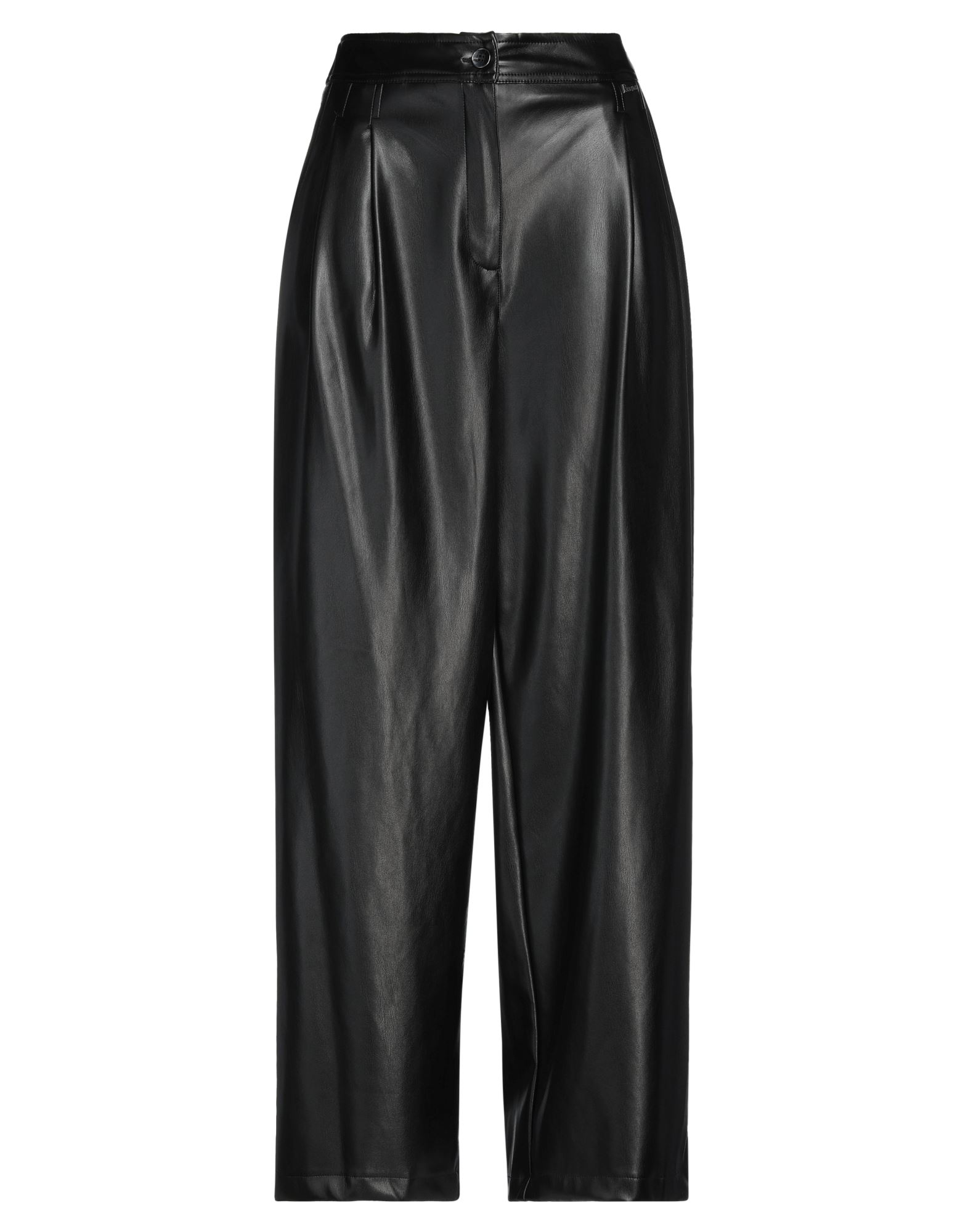 Shop Berna Woman Pants Black Size 10 Polyester, Polyurethane