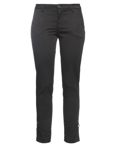 Liu •jo Woman Pants Black Size 26 Cotton, Elastane