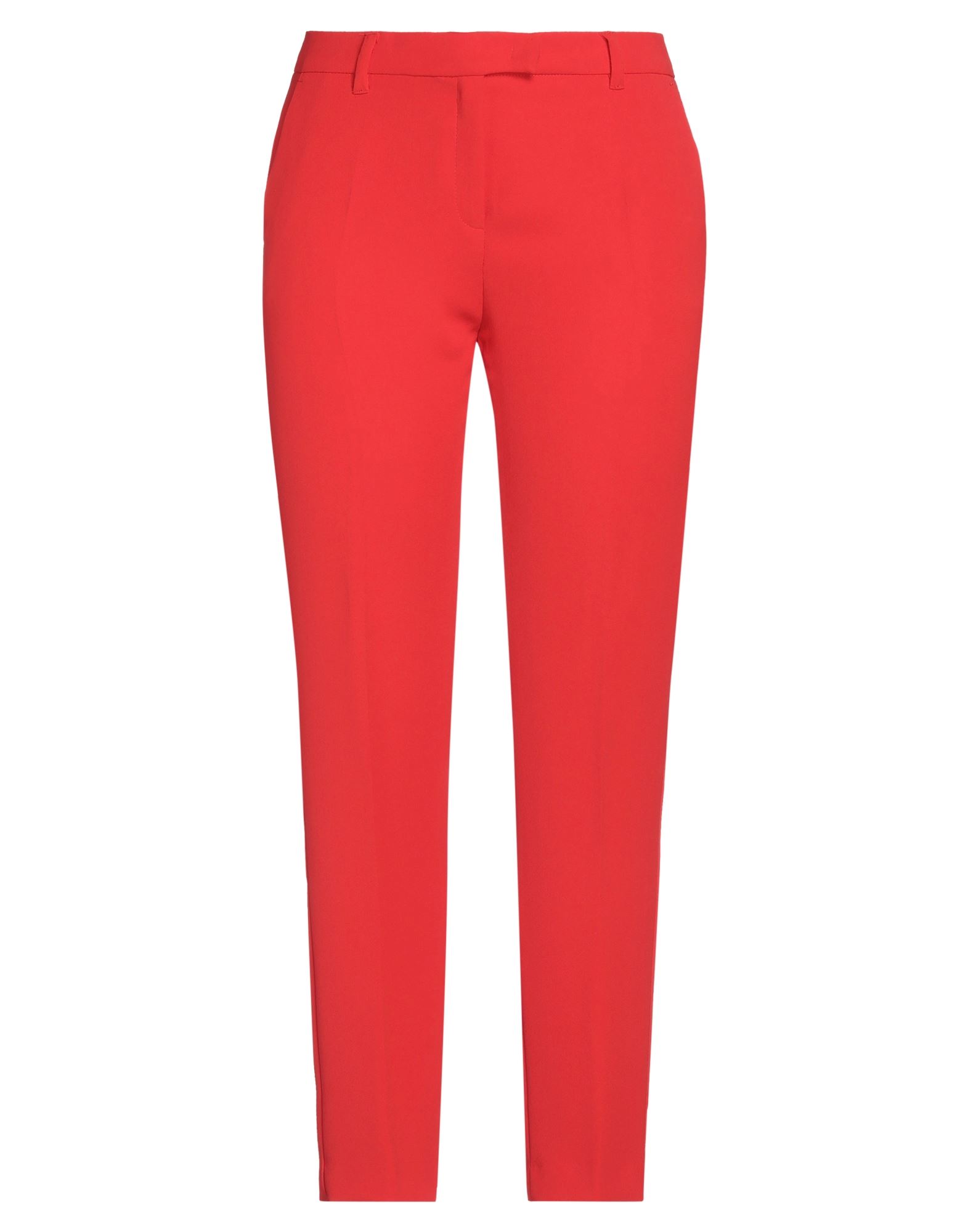 CARACTERE CARACTÈRE WOMAN PANTS RED SIZE 6 POLYESTER