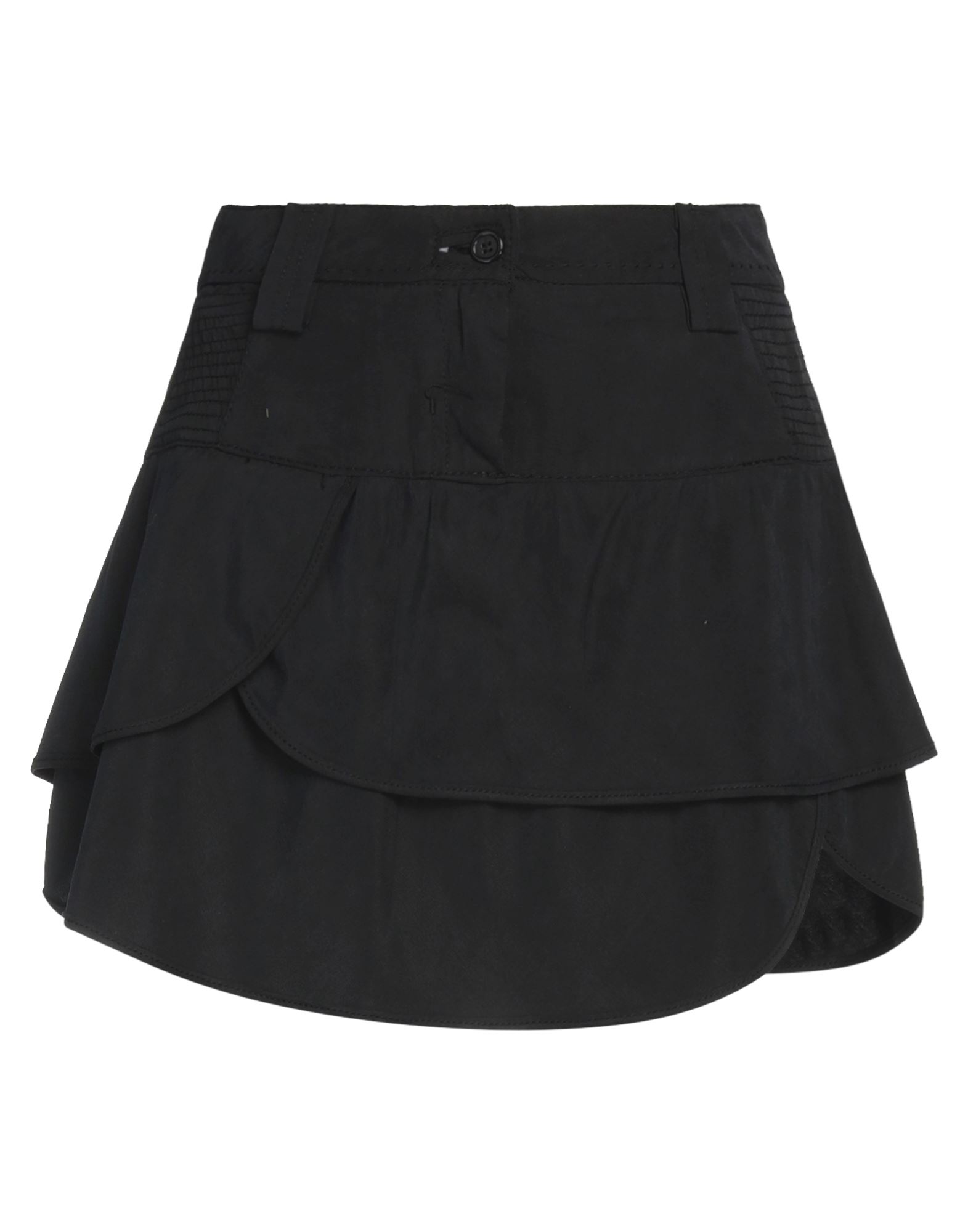Dek'her Mini Skirts In Black