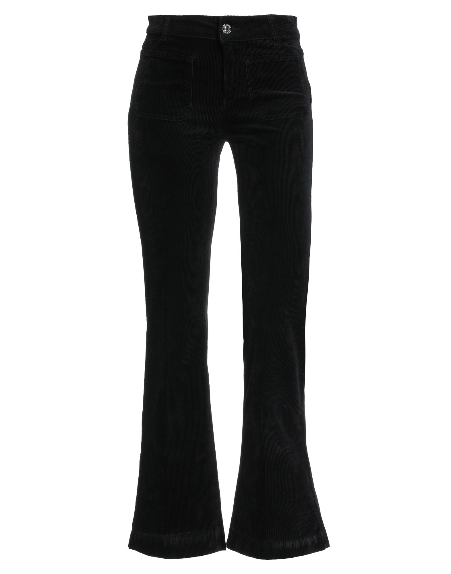 Shop Caractere Caractère Woman Pants Black Size 26 Cotton, Modal, Elastane
