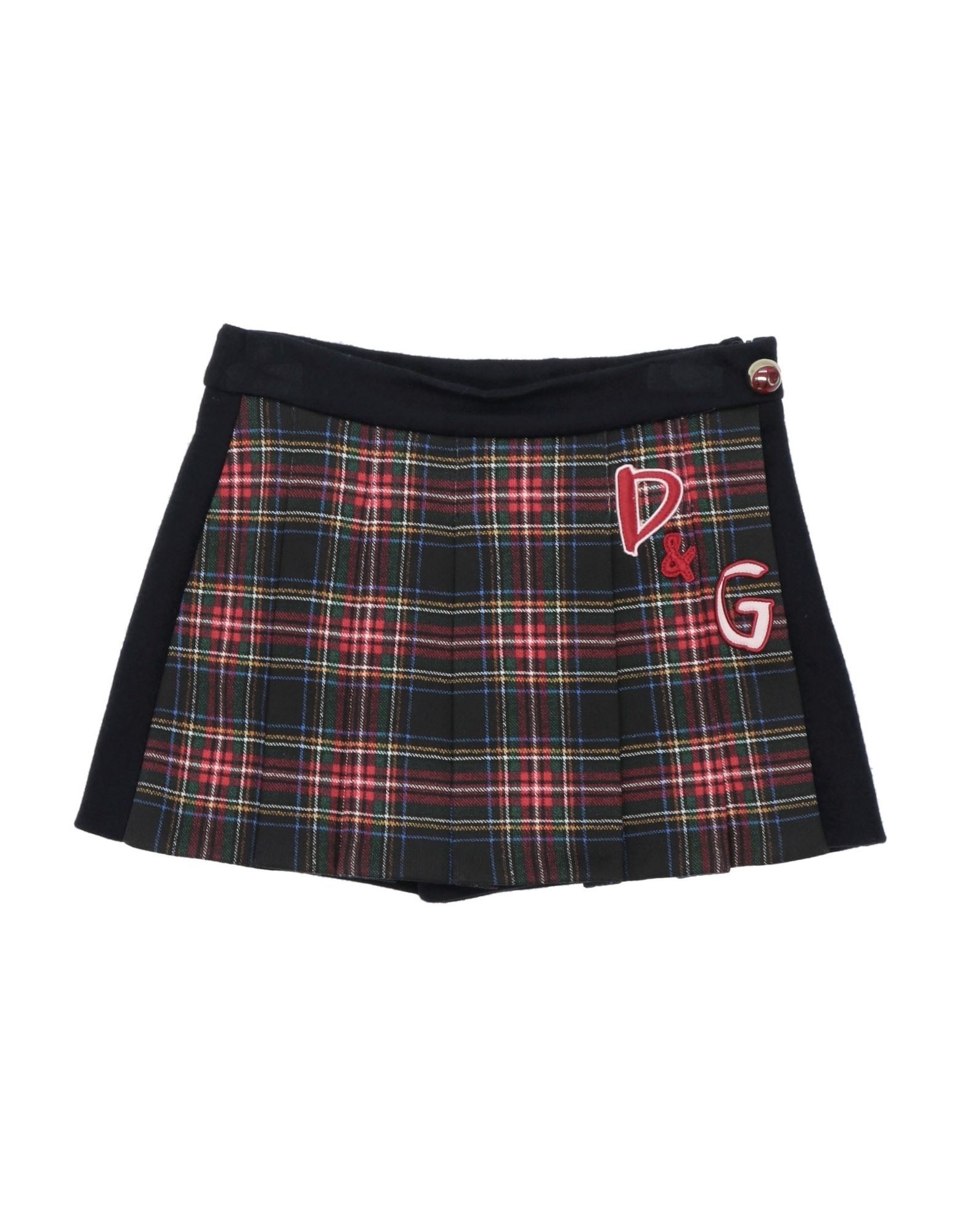 Dolce & Gabbana Kids'  Toddler Girl Shorts & Bermuda Shorts Black Size 4 Virgin Wool, Cotton, Nylon, Elasta
