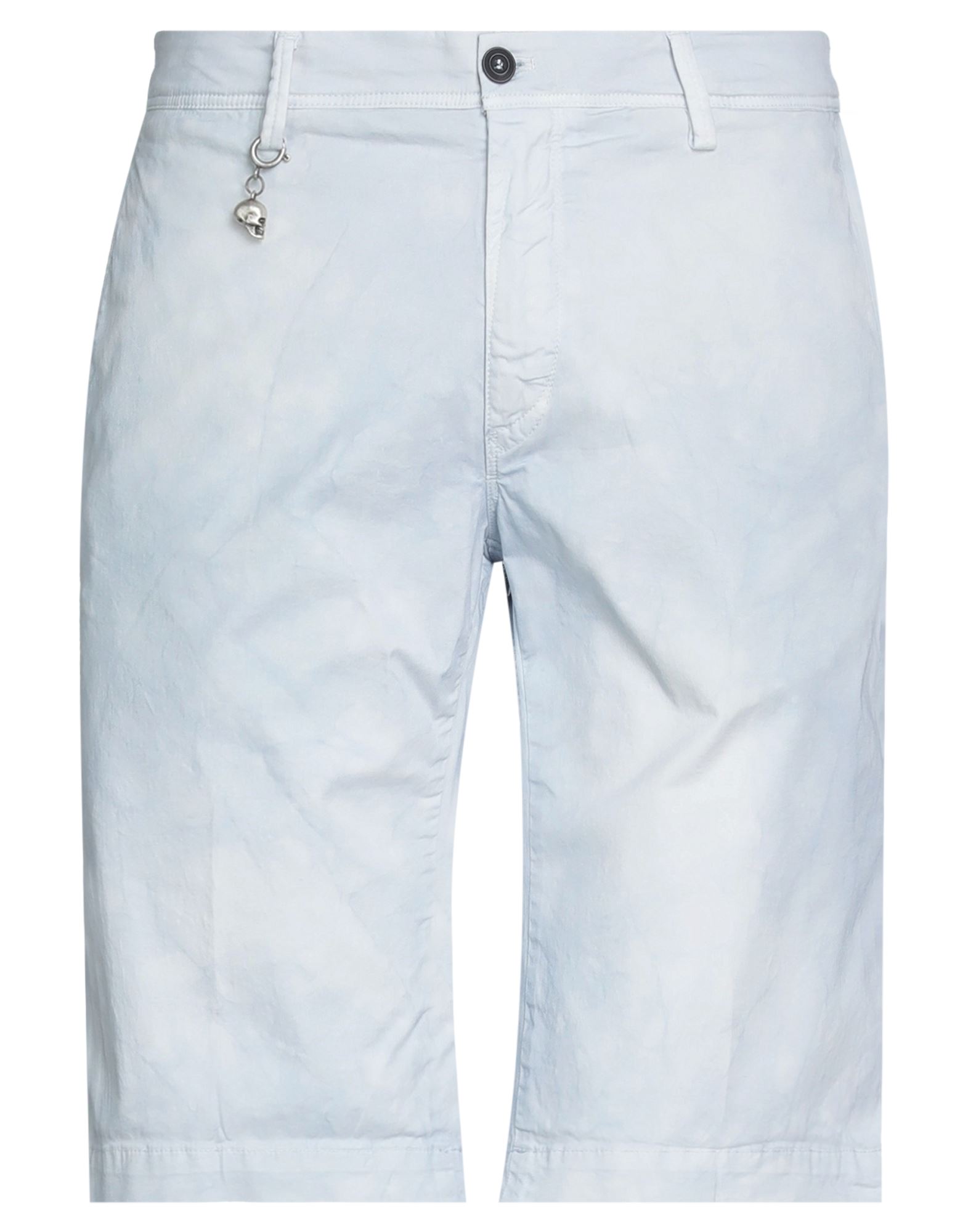 Mason's Man Shorts & Bermuda Shorts Light Grey Size 30 Cotton, Elastane