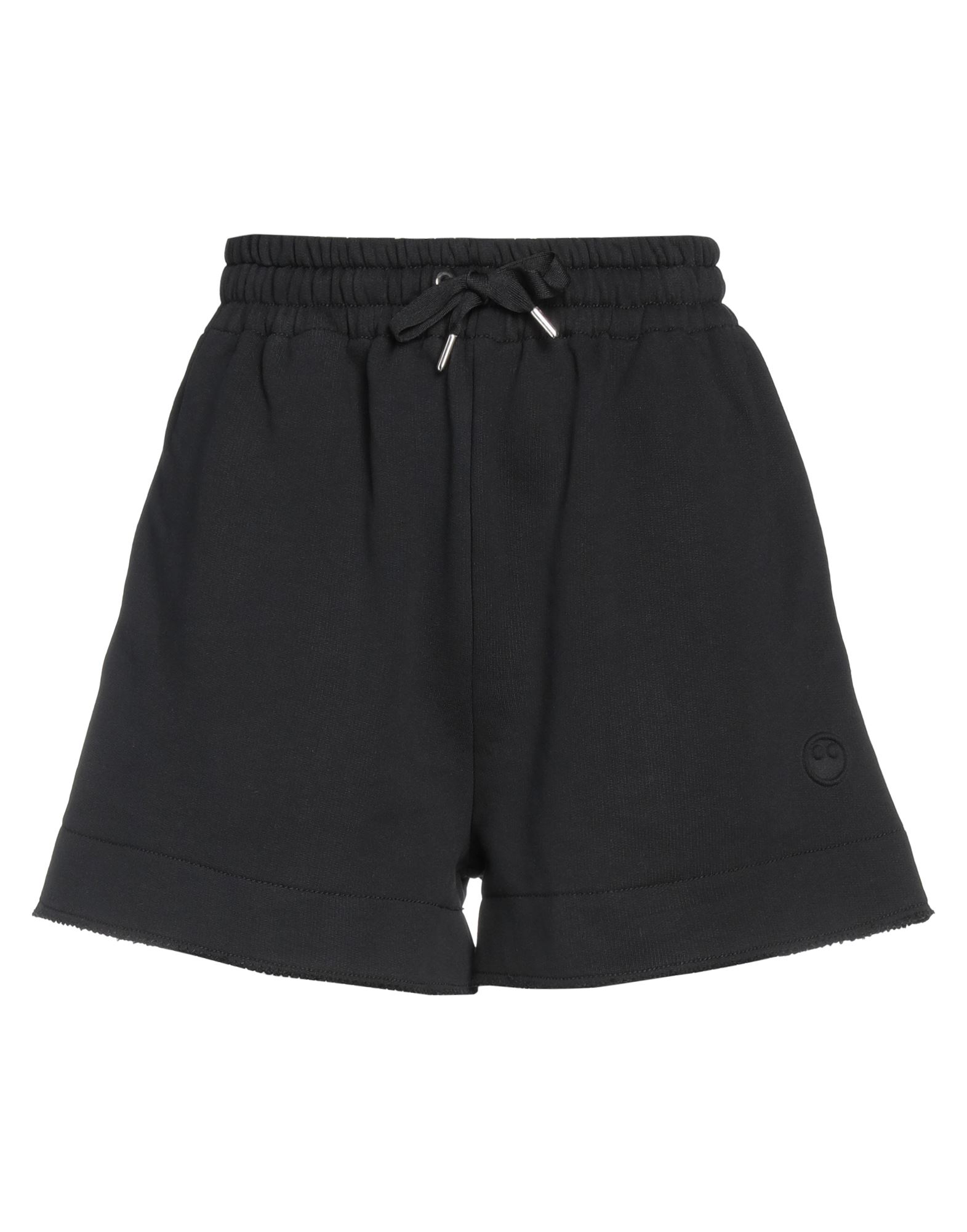 Shop Az Factory Woman Shorts & Bermuda Shorts Black Size L Organic Cotton, Polyester