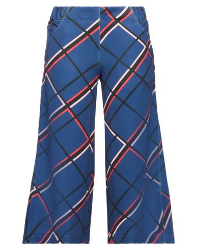 Rossignol Woman Cropped Pants Blue Size 4 Polyester, Elastane