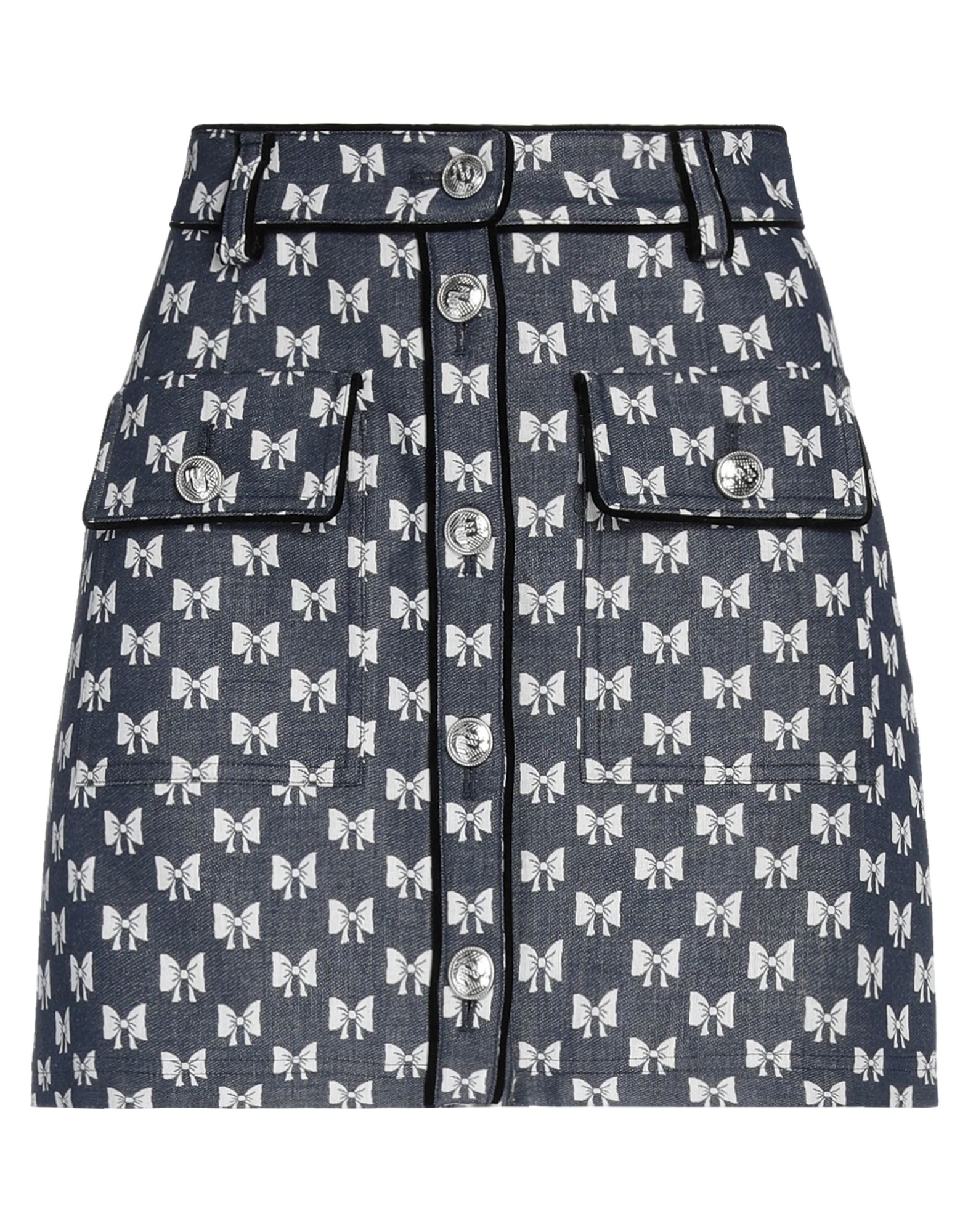 Maje Denim Skirts In Blue