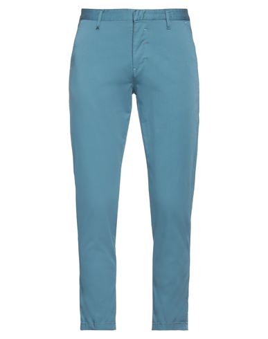 Berna Man Pants Pastel Blue Size 28 Cotton, Elastane