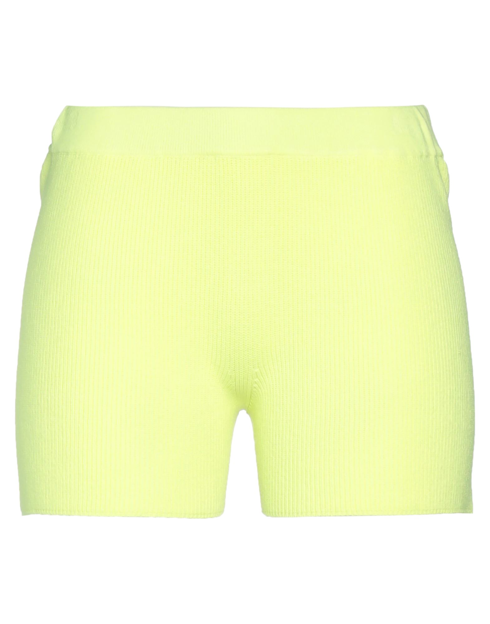 Shop Vicolo Woman Shorts & Bermuda Shorts Yellow Size Onesize Viscose, Polyester