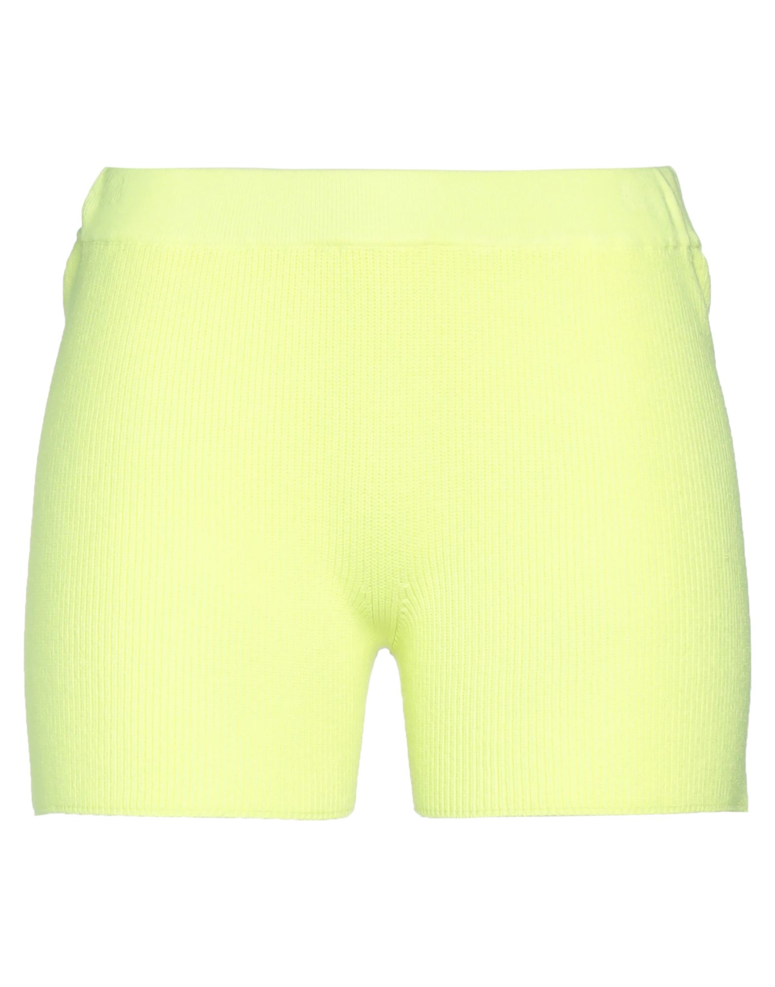 Vicolo Woman Shorts & Bermuda Shorts Yellow Size Onesize Viscose, Polyester In Yellow