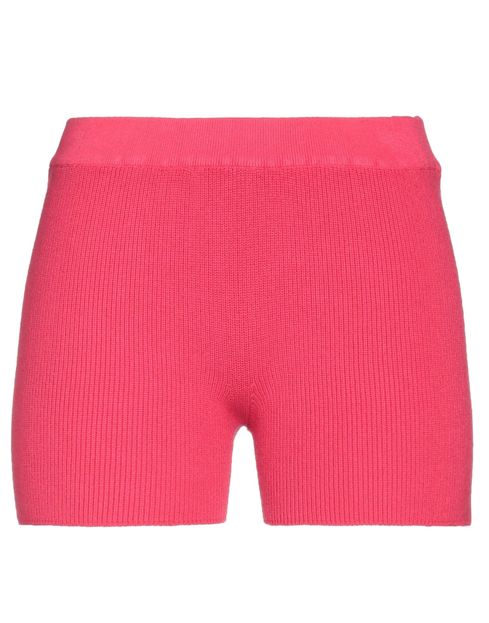 Vicolo Woman Shorts & Bermuda Shorts Fuchsia Size Onesize Viscose, Polyester In Pink