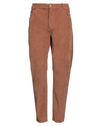 Grey Daniele Alessandrini Man Pants Camel Size 32 Cotton, Elastane In Beige