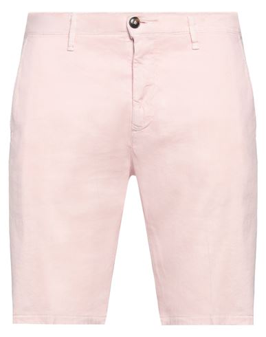 Liu •jo Man Man Shorts & Bermuda Shorts Light Pink Size 30 Cotton, Elastane