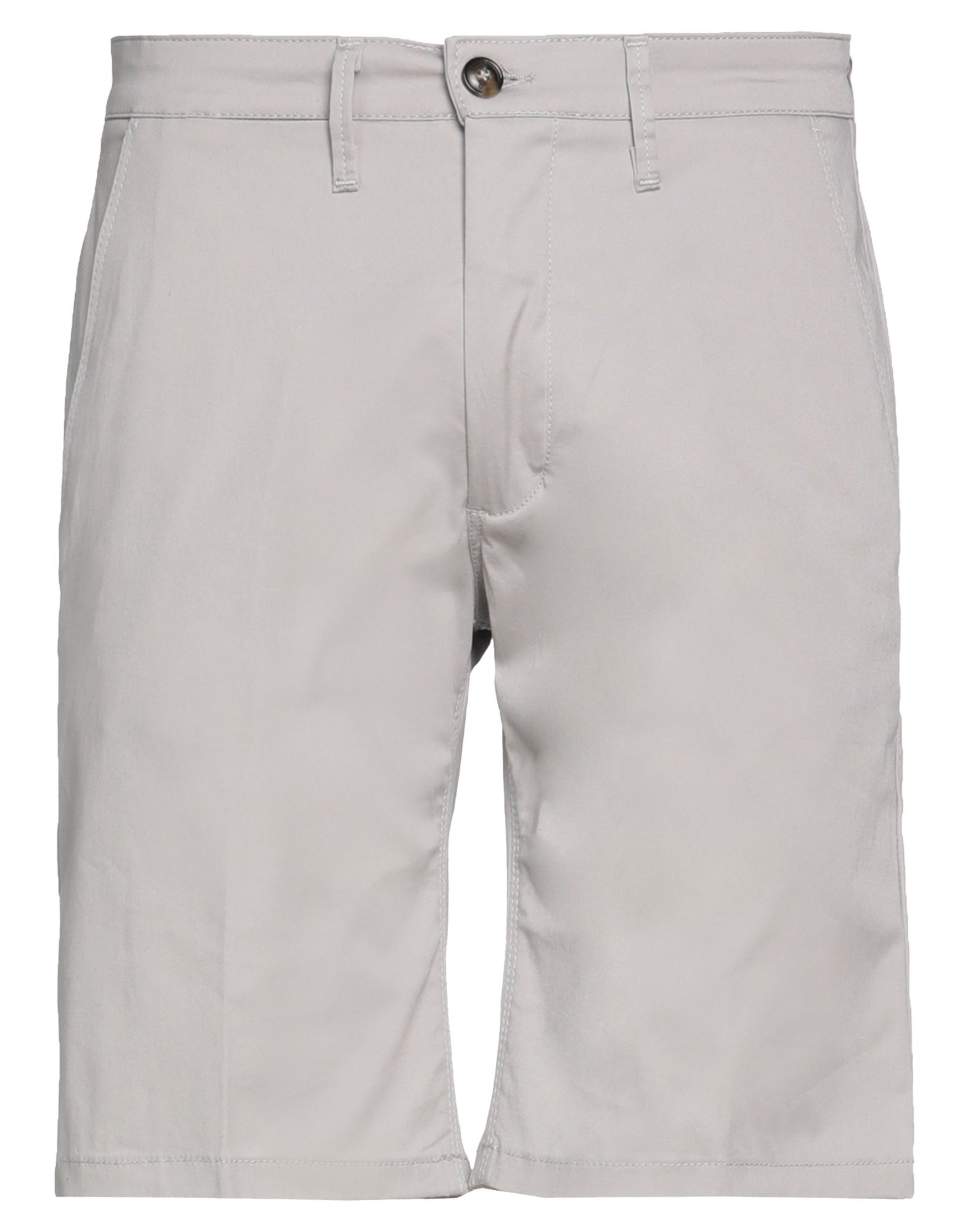 Liu •jo Man Man Shorts & Bermuda Shorts Light Grey Size 30 Cotton, Elastane