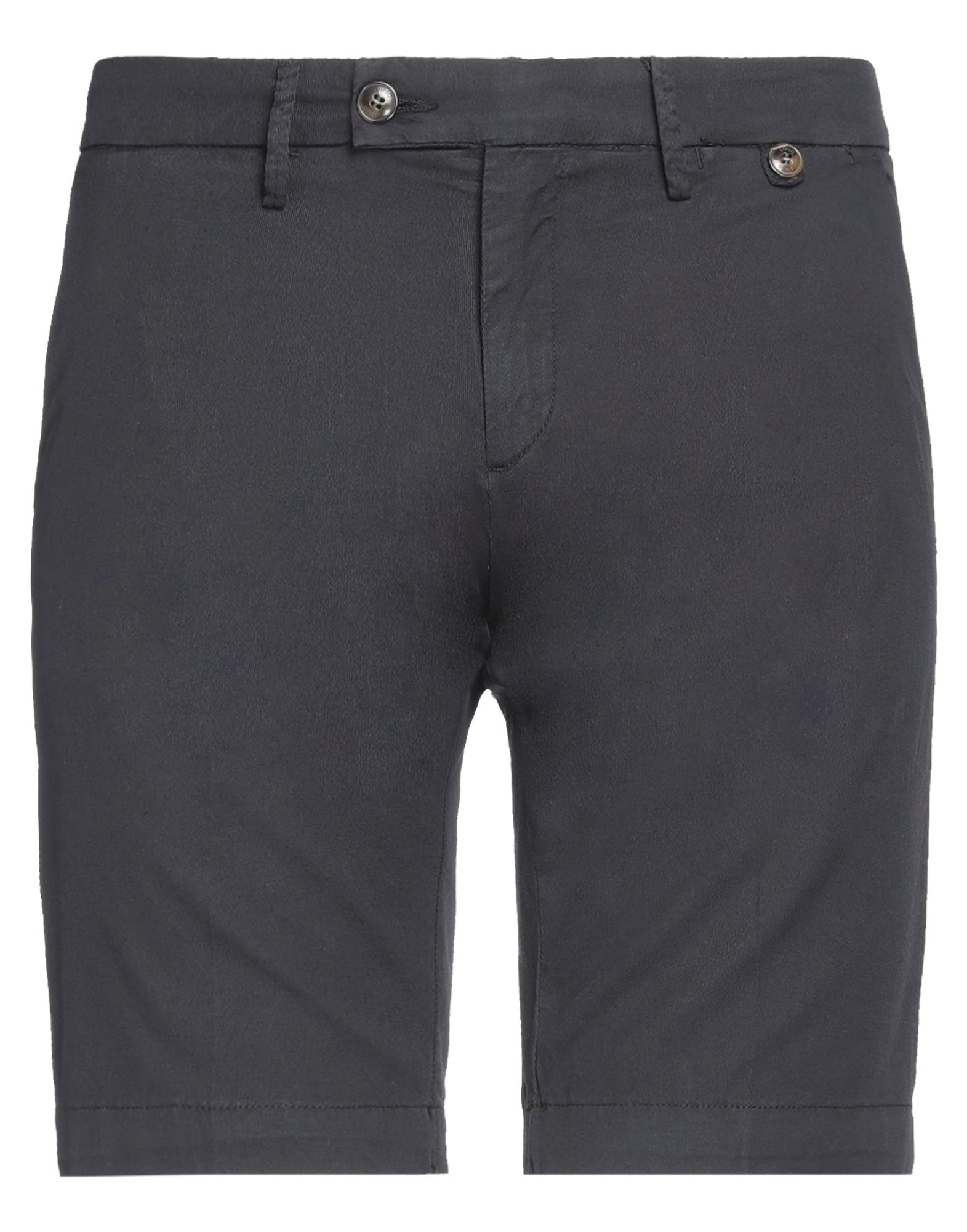 Liu •jo Man Man Shorts & Bermuda Shorts Midnight Blue Size 28 Cotton, Linen, Elastane