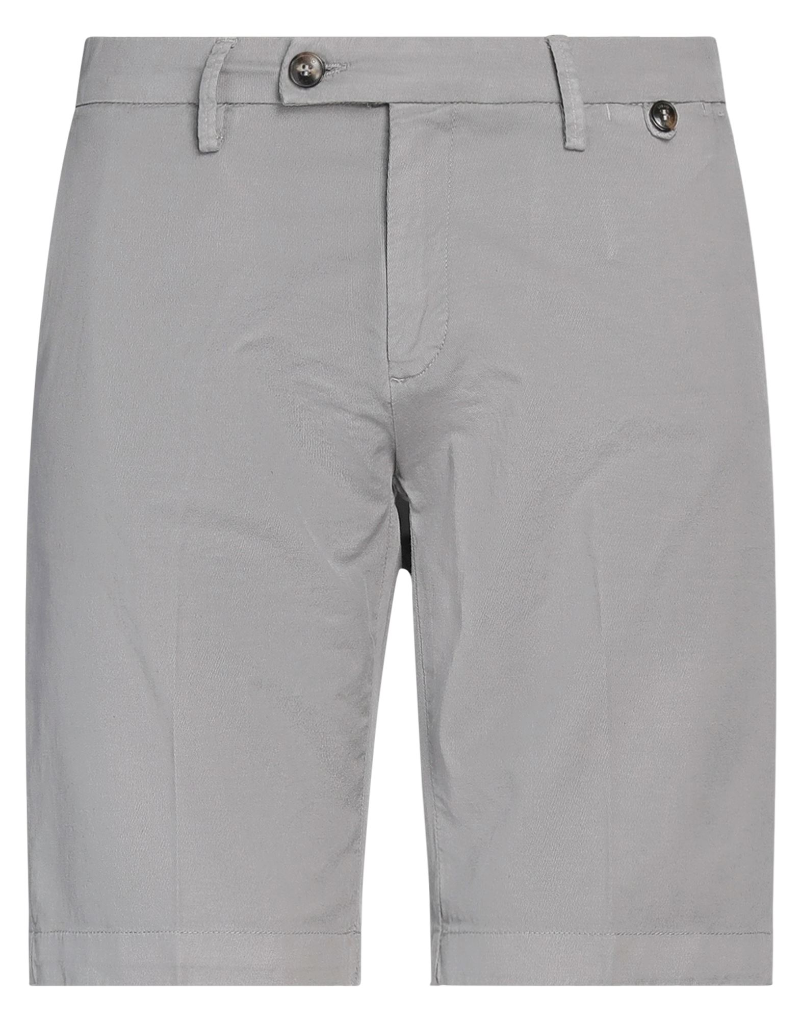 Liu •jo Man Man Shorts & Bermuda Shorts Grey Size 30 Cotton, Linen, Elastane In Grey