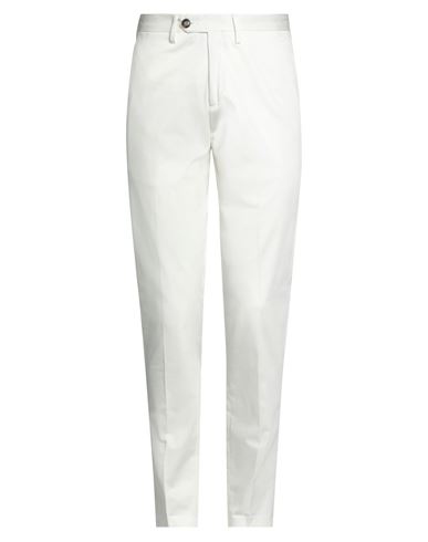 Liu •jo Man Man Pants White Size 40 Cotton, Linen, Elastane