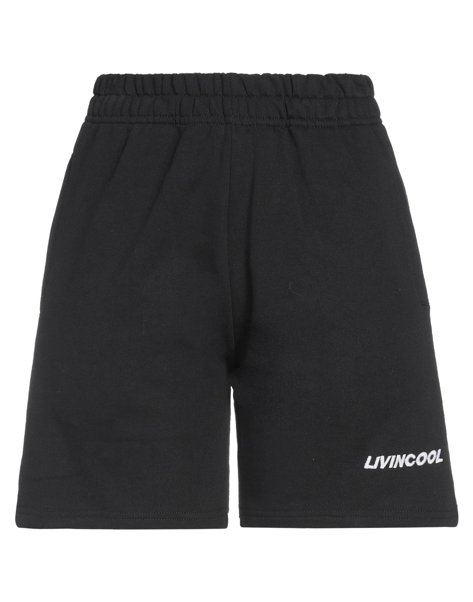 Livincool Woman Shorts & Bermuda Shorts Black Size Xs Cotton