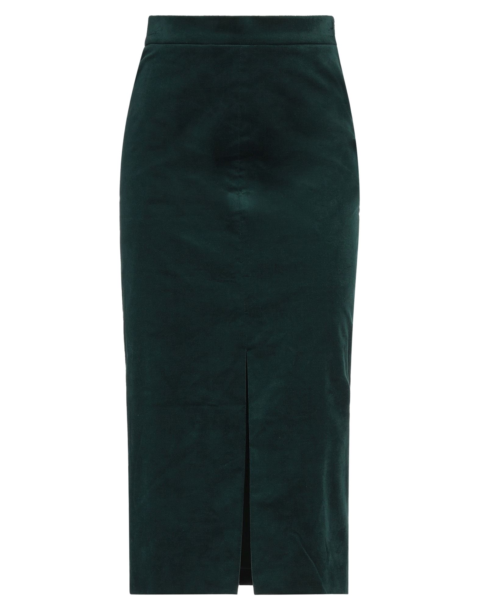 Caractere Midi Skirts In Deep Jade