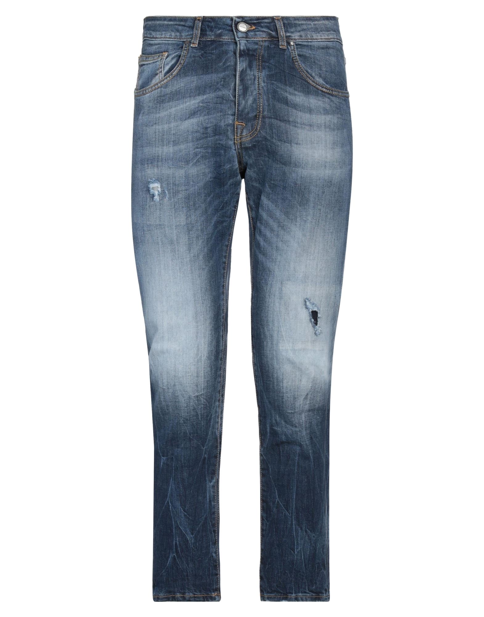 Shop Gazzarrini Man Jeans Blue Size 30 Cotton, Elastane