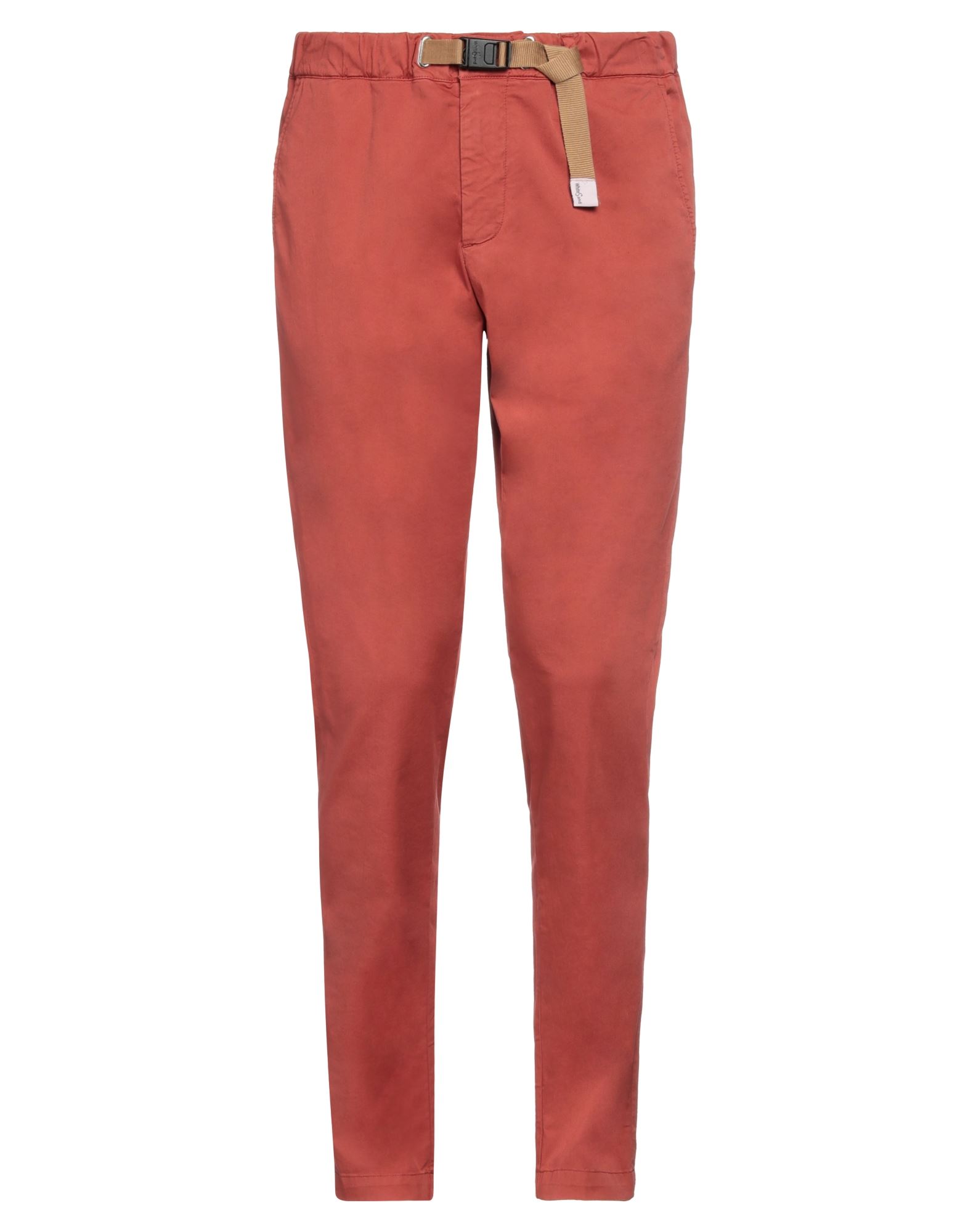 White Sand Pants In Red