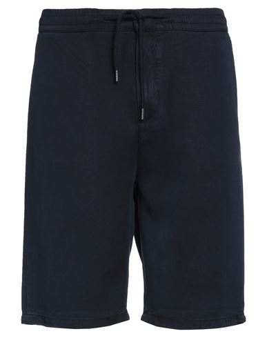 Guess Man Shorts & Bermuda Shorts Navy Blue Size 28 Tencel Lyocell