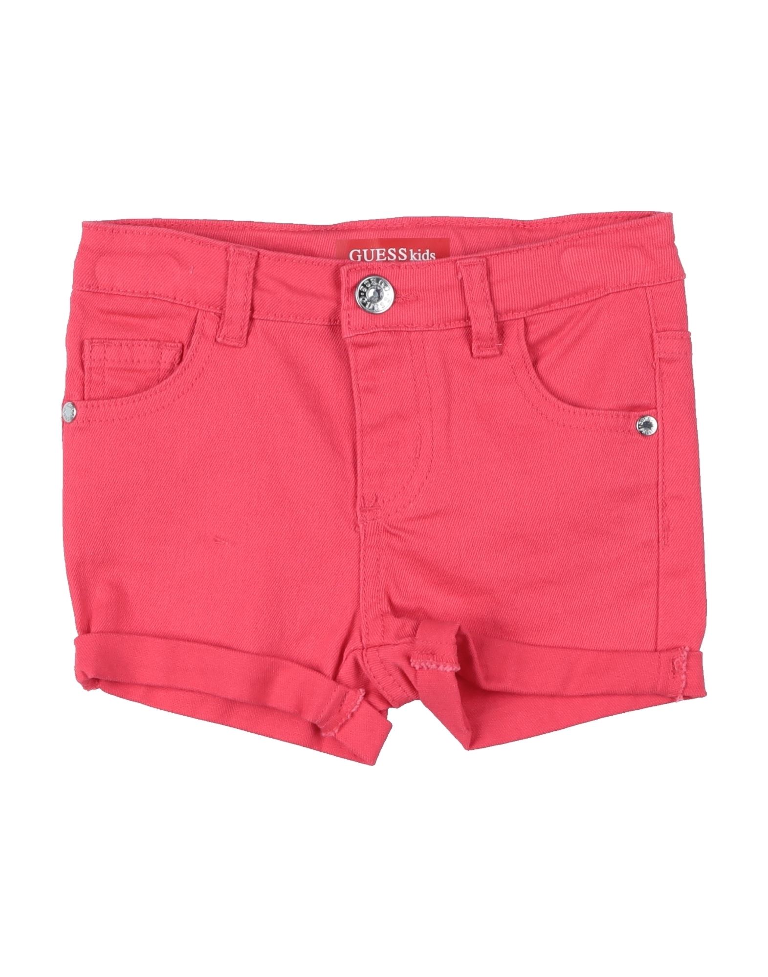 Guess Kids' Denim Shorts In Pink