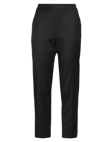 Kartika Woman Pants Black Size 6 Polyester, Viscose, Elastane