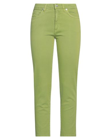 Nine:inthe:morning Nine In The Morning Woman Jeans Acid Green Size 27 Cotton, Polyester, Elastane