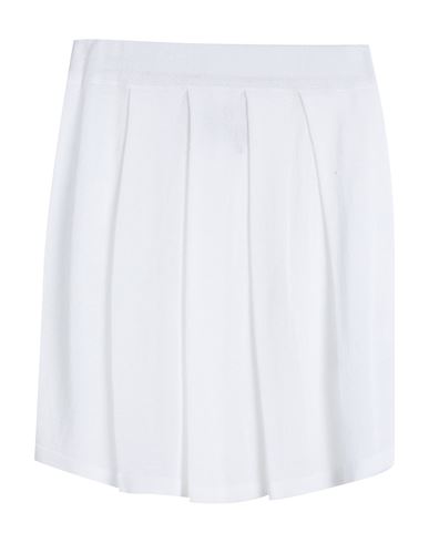 Vicolo Trivelli Woman Mini Skirt White Size Xs Viscose, Polyester