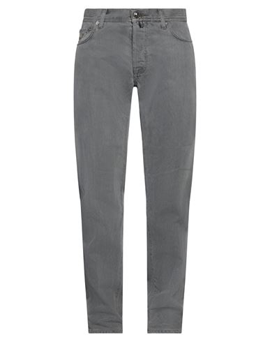 Jacob Cohёn Man Denim Pants Grey Size 36 Cotton, Elastane In Grey