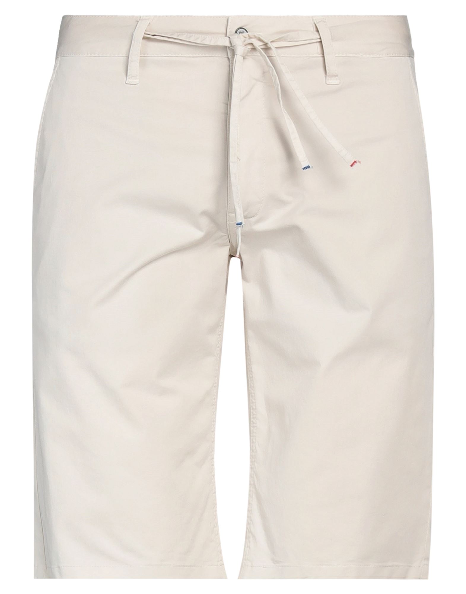 Grey Daniele Alessandrini Man Shorts & Bermuda Shorts Beige Size 34 Cotton, Elastane